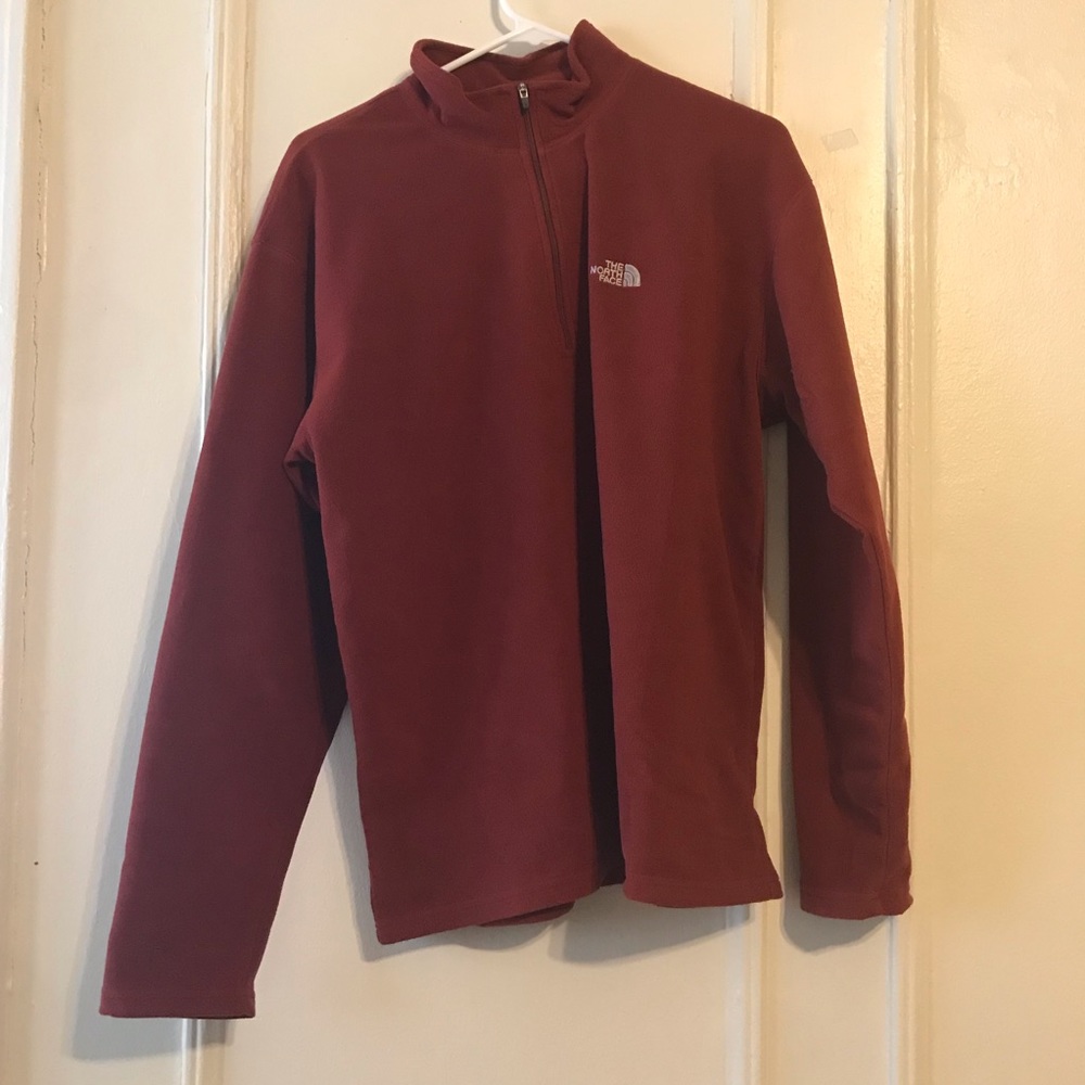 North Face Men's Glacier Quarter Zip Fleece Jacket